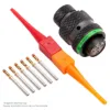 AS,6 WAY,PLG,PIN,D KEY,GREEN - AS610-98SD