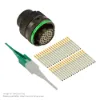 AS,37 WAY,PLG,SKT,D KEY,GREEN - AS614-35SD