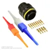 AS,12 WAY,PLG,SKT,A KEY,YELLOW - AS614-97PA