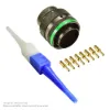 AS,8 WAY,PLG,PIN,D KEY,GREEN - AS616-08PD