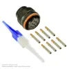 AS,8 WAY,PLG,PIN,C KEY,ORANGE - AS616-08SC