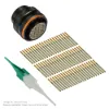 AS,66 WAY,PLG,PIN,C KEY,ORANGE - AS618-35SC