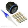 AS,16 WAY,PLG,PIN,B KEY,BLUE - AS620-16SB