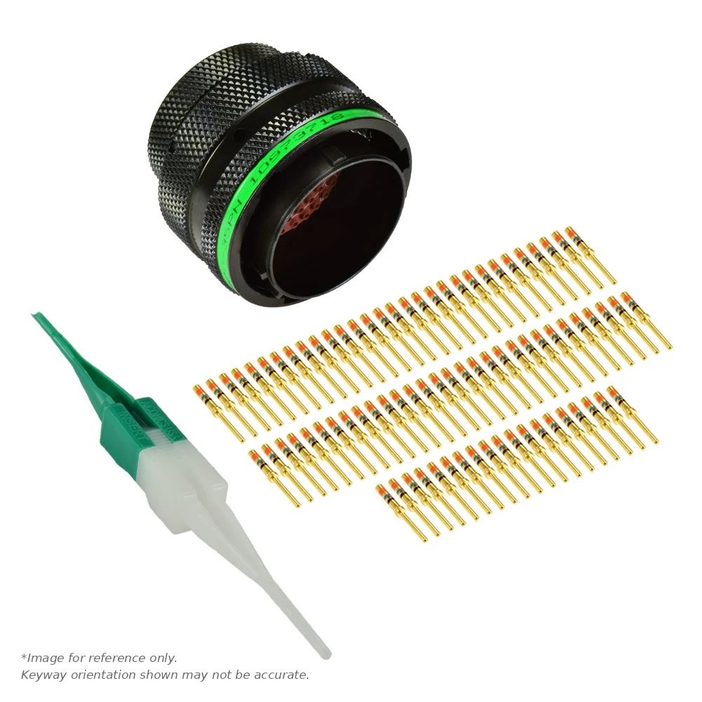 AS,79 WAY,PLG,SKT,D KEY,GREEN - AS620-35PD