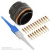 AS,21 WAY,PLG,PIN,C KEY,ORANGE - AS622-21SC