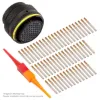 AS,55 WAY,PLG,PIN,A KEY,YELLOW - AS622-55SA