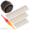 AS,55 WAY,PLG,PIN,C KEY,ORANGE - AS622-55SC
