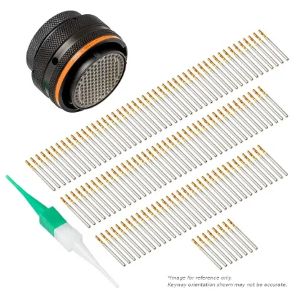 AS,29 WAY,PLG,PIN,C KEY,ORANGE - AS624-29SC