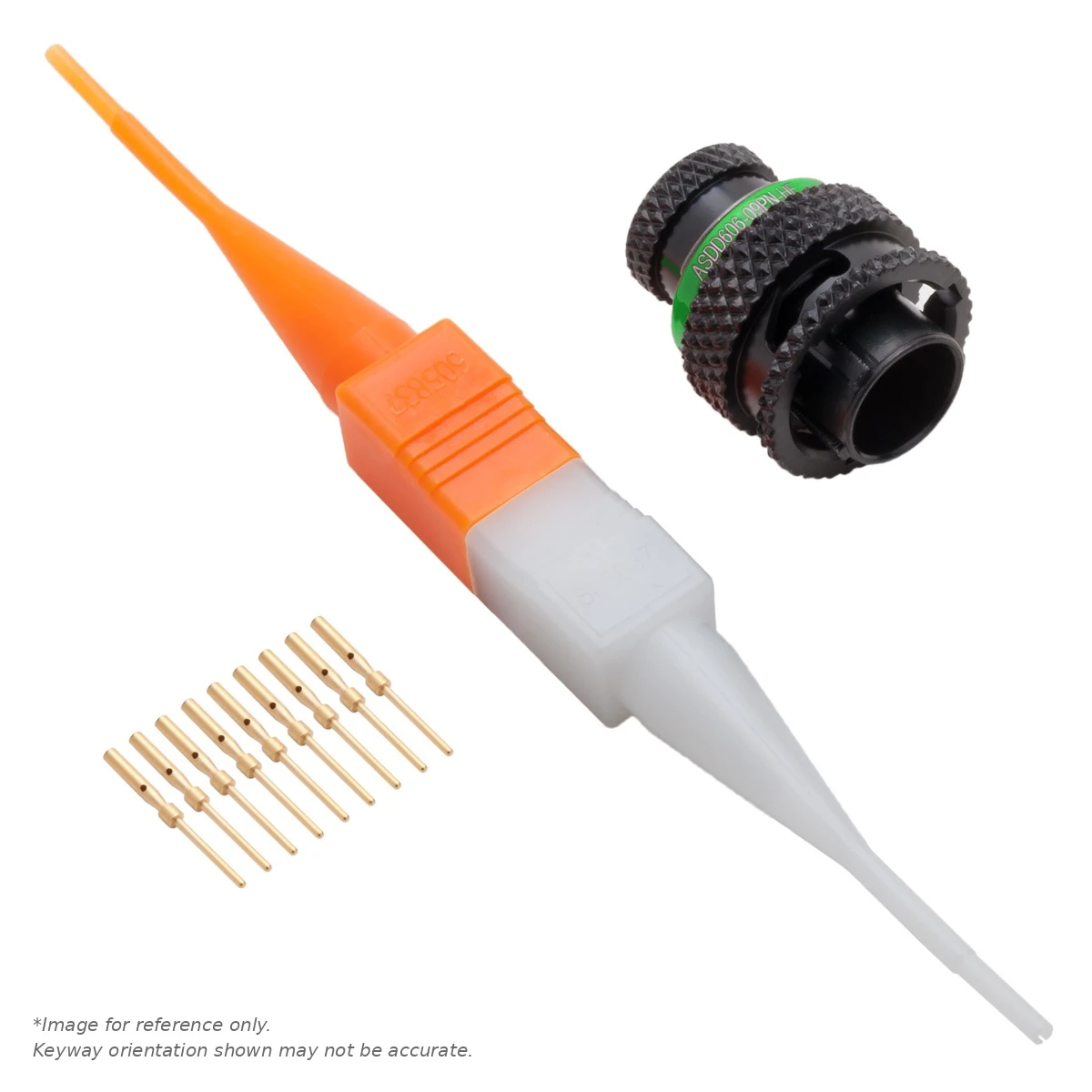 ASDD,23 WAY,PLG,PIN,D KEY,GREEN - ASDD610-23PD