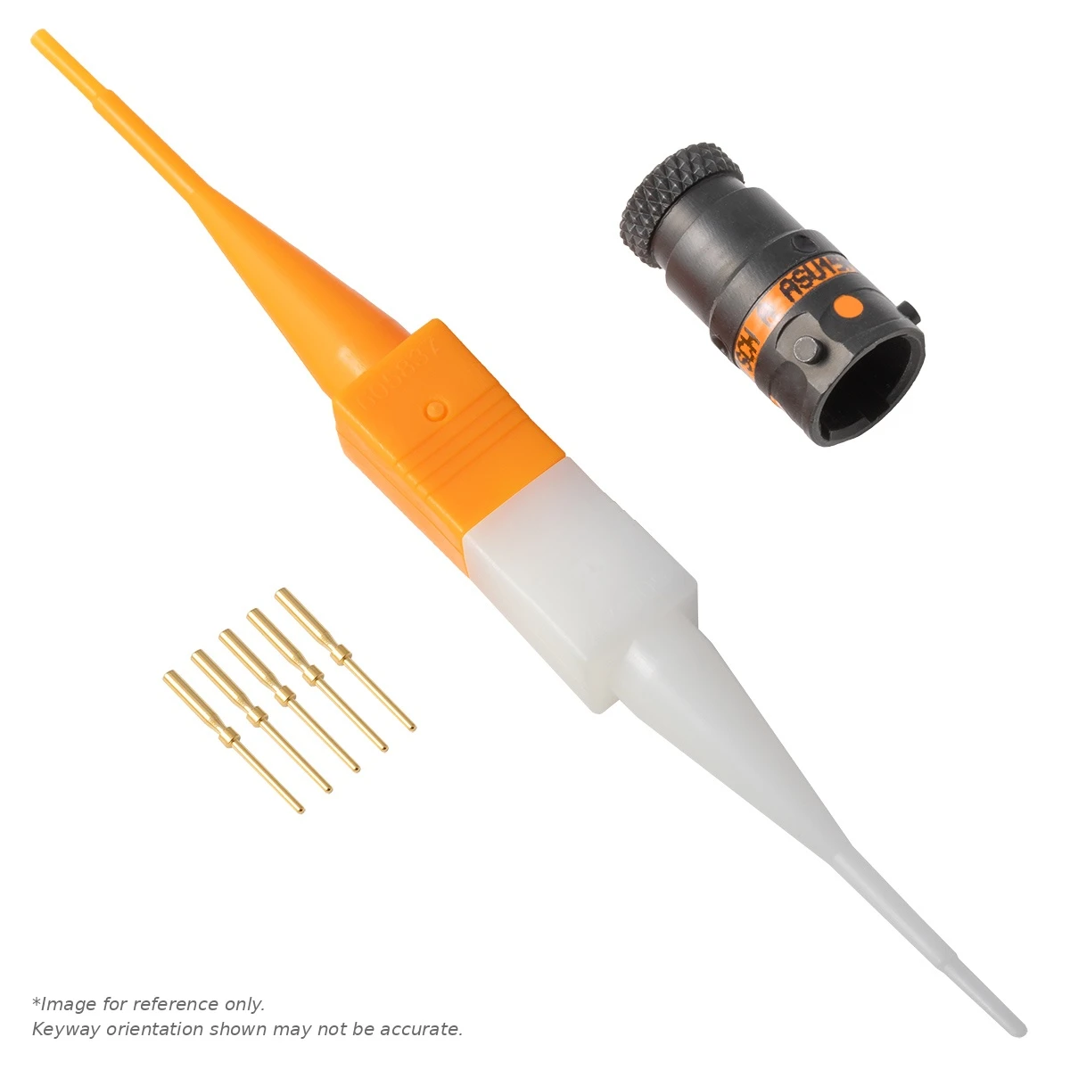 ASU,5 WAY,INLINE,PIN,C KEY,ORANGE - ASU103-05PC-HE