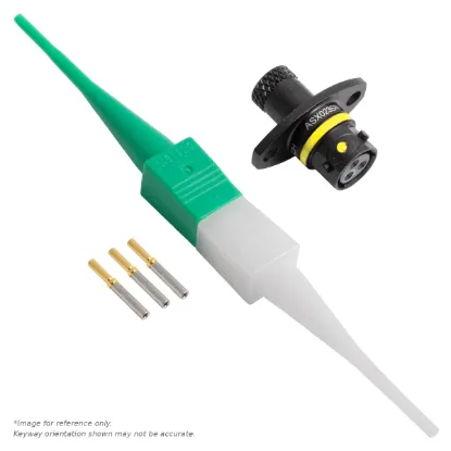 ASX,3 WAY,PIN,FLG,A KEY,YELLOW - ASX002-03PA-HE