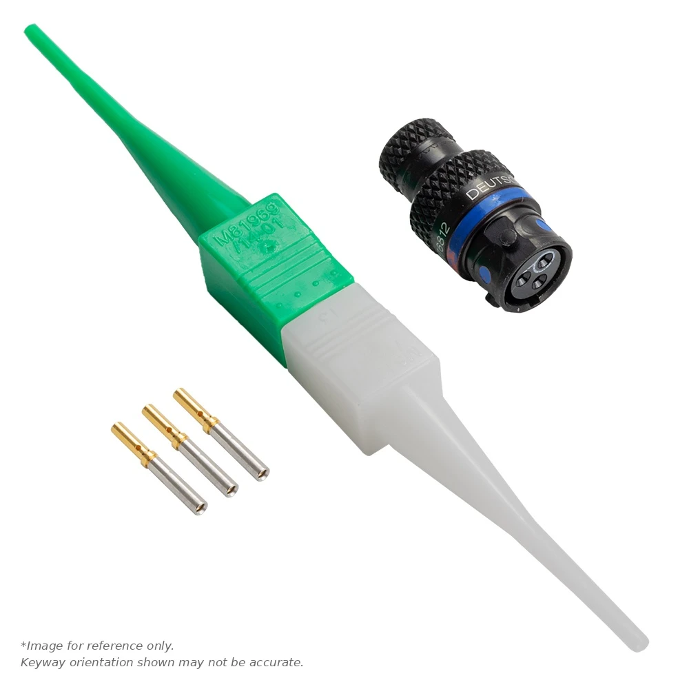 ASX,3 WAY,INLINE,SKT,B KEY,BLUE - ASX102-03SB-HE